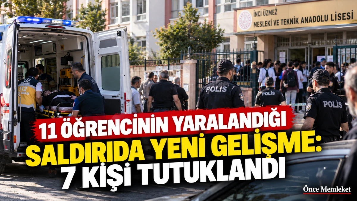 11 &ouml;ğrencinin yaralandığı saldırıda 7 kişi tutuklandı