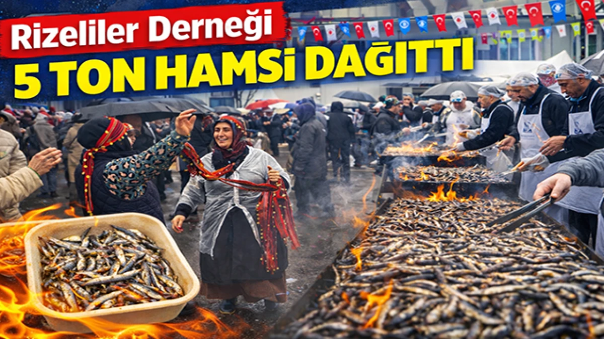 11&rsquo;inci Hamsi ve K&uuml;lt&uuml;r Festivali Renkli G&ouml;r&uuml;nt&uuml;lere Sahne Oldu