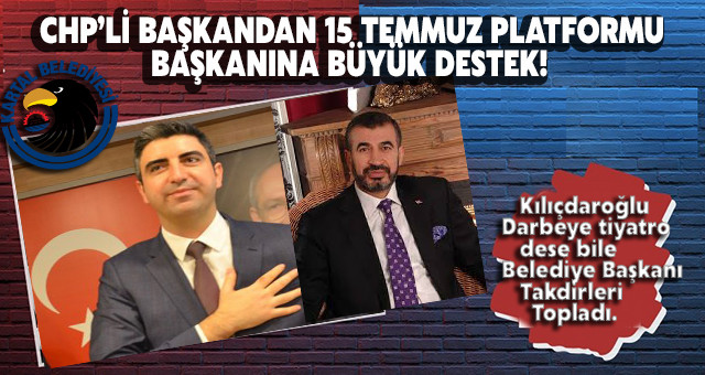 15 Temmuz Gaziler Platformu Başkanı Ak Partili Erol Bulut CHP’li Kartal Belediyeden 102 milyon TL'lik ihaleyi kaptı. 