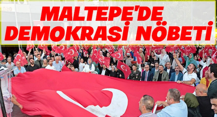15 Temmuz’un 9. Yılında Maltepe’de Demokrasiye Vefa