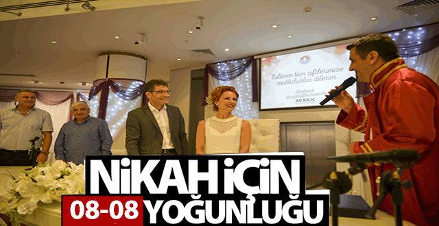 Maltepe&rsquo;de nikah bereketi