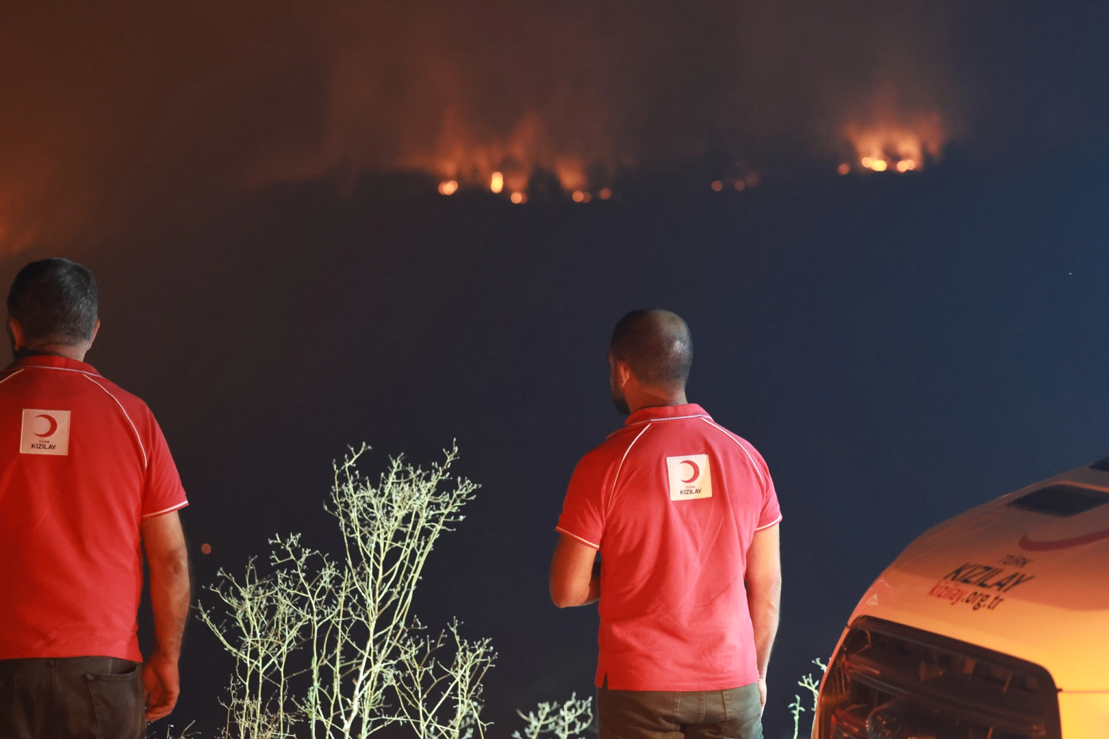 T&uuml;rk Kızılay, Orman Yangınlarında 26 Noktada Sahada