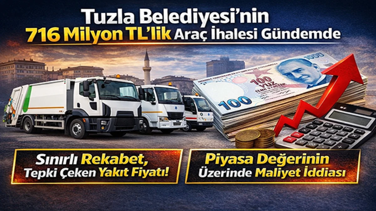 716 Milyonluk İhalede Dikkat &Ccedil;eken Fark: Piyasa 530 Milyon, İhale 716 Milyon