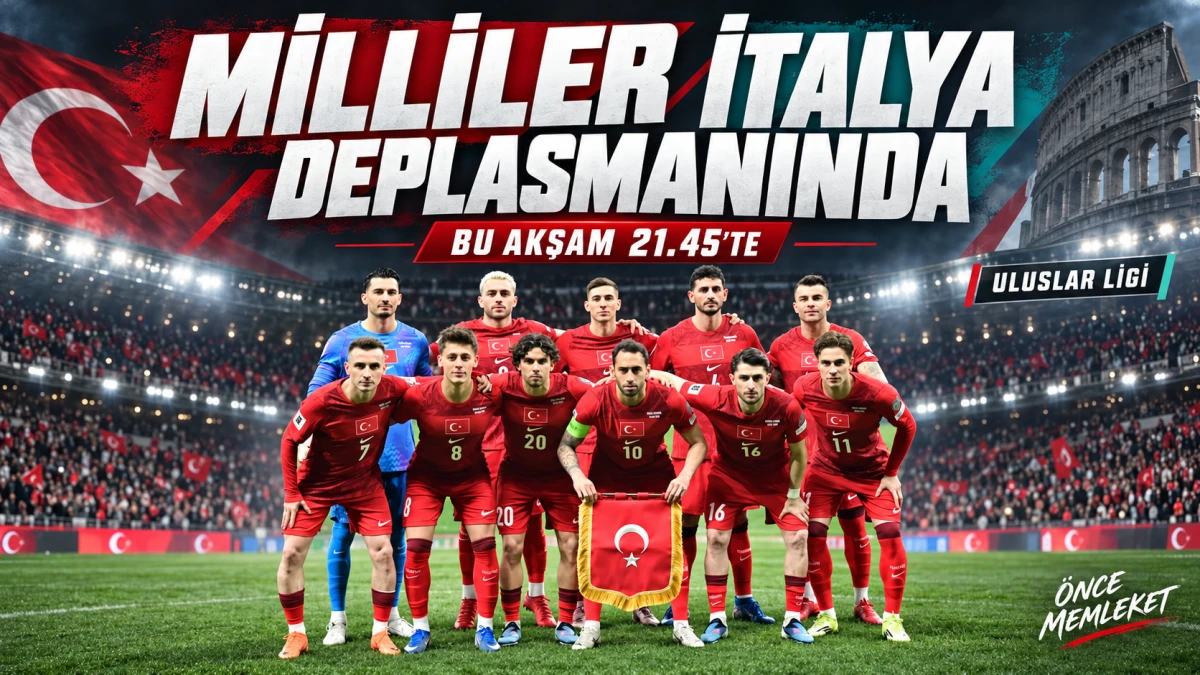 A Milli Takım bu akşam İtalya deplasmanında