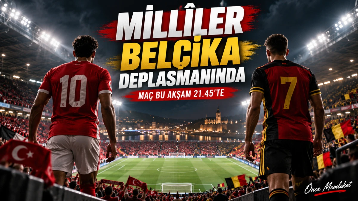 A Mill&icirc; Takım, Uluslar Ligi&rsquo;nde Bel&ccedil;ika deplasmanında