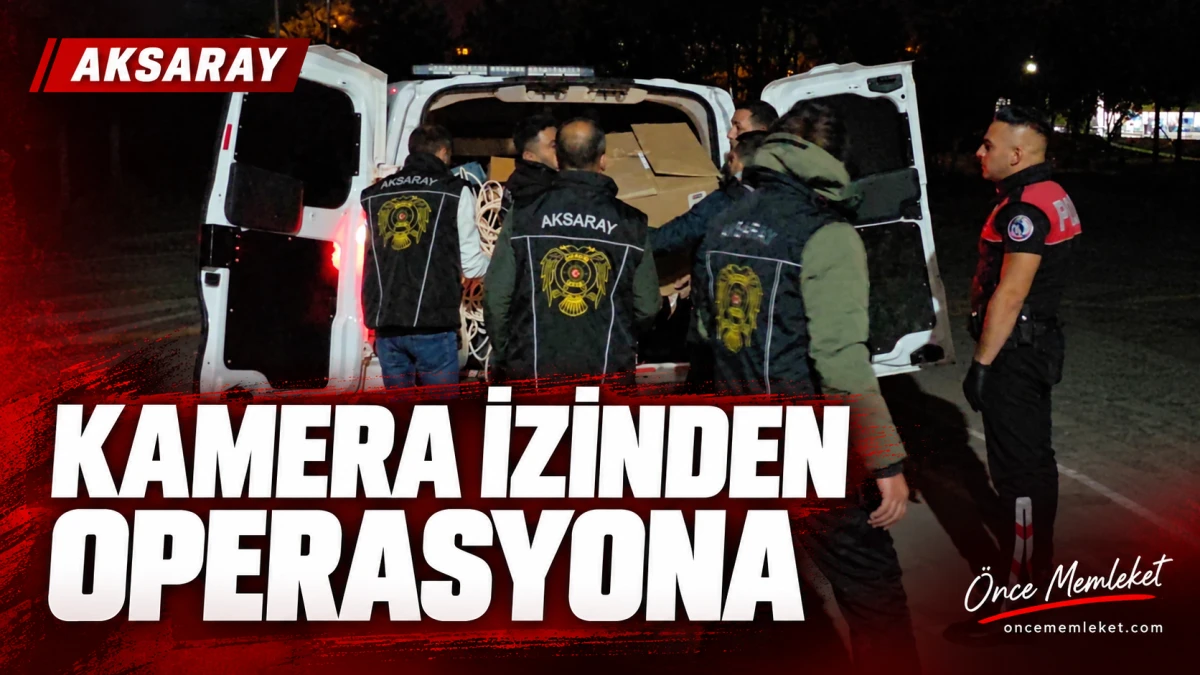 Aksaray&rsquo;da kamera kayıtlarıyla izi s&uuml;r&uuml;ld&uuml;: Hırsızlık ş&uuml;phelisi yakalandı