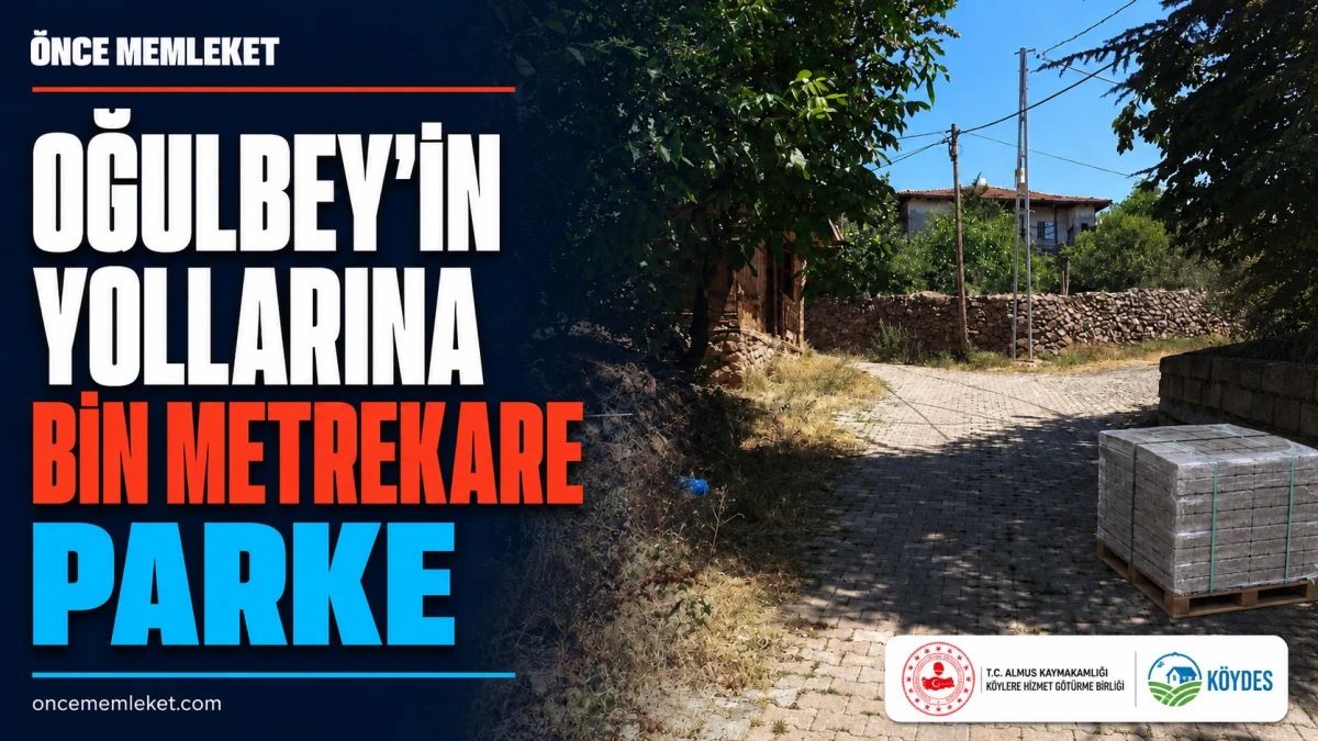 Almus&rsquo;un 10 k&ouml;y&uuml;ne 20 bin metrekare parke