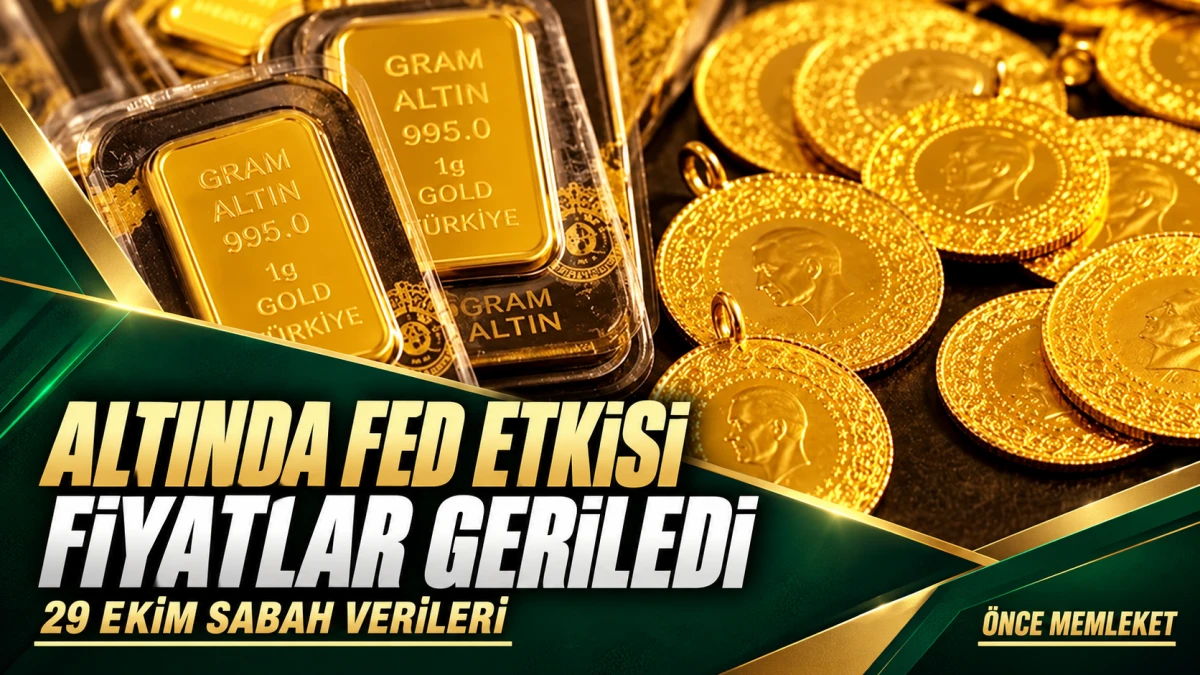 Altın Bayram Sabahına Gerileyerek Başladı: Gram ve &Ccedil;eyrekte Son Durum