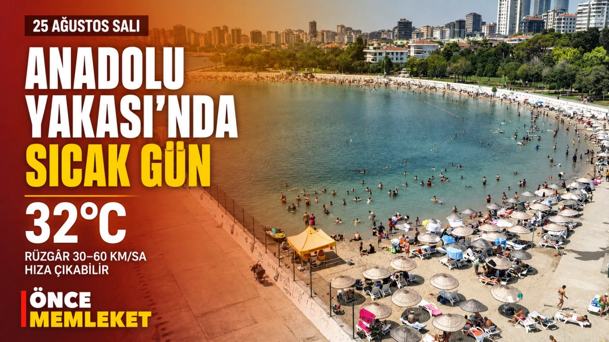 Anadolu Yakası&rsquo;nda sıcak g&uuml;n: Termometreler 32 dereceyi g&ouml;recek