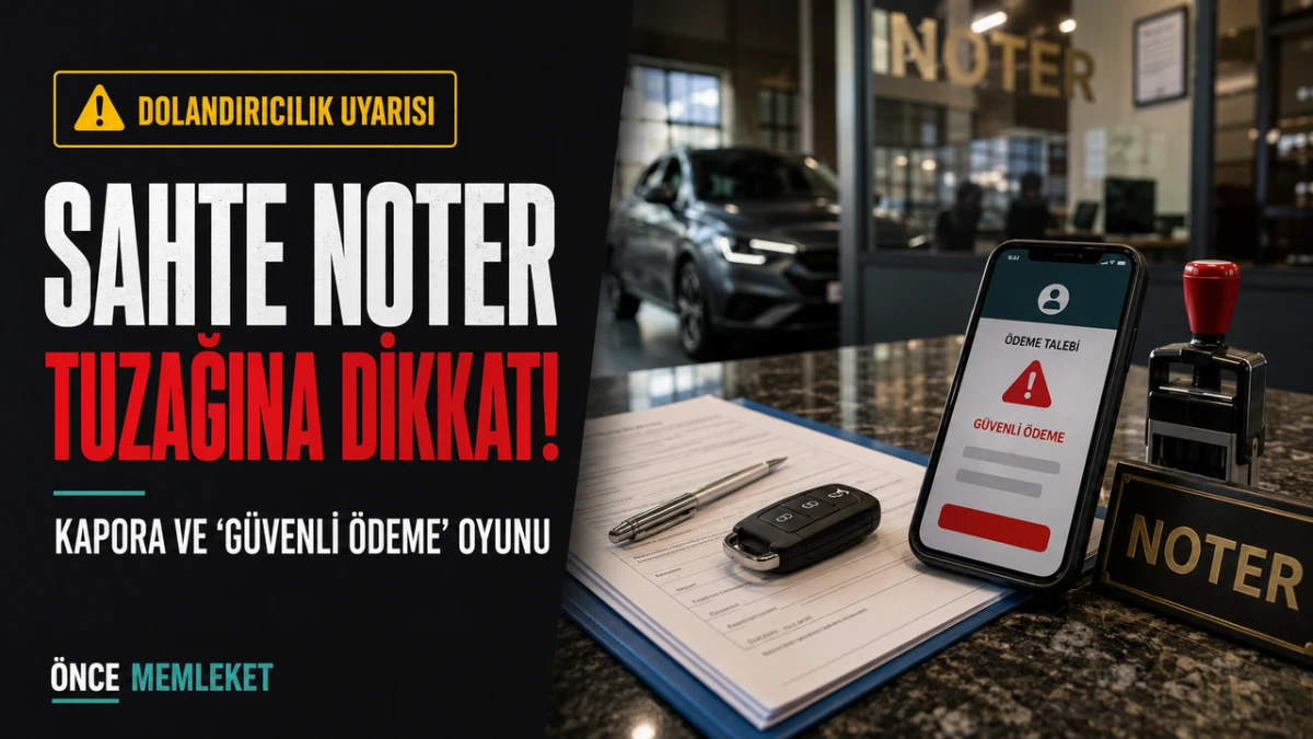 Aracını alacak ve satacaklar dikkat: &ldquo;Sahte noter&rdquo; tuzağı b&ouml;yle kuruluyor