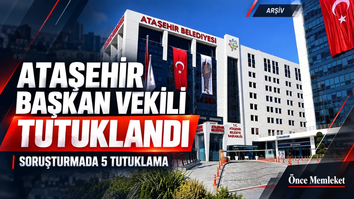 Ataşehir Belediye Başkan Vekili Murat G&uuml;neş tutuklandı
