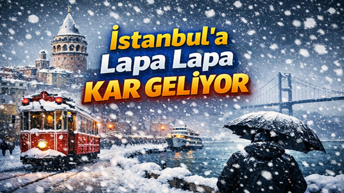 Balkan Soğuğu İstanbul&rsquo;u Vuruyor: Kar Kapıda!