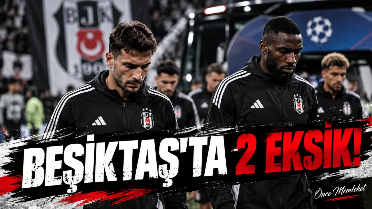 Beşiktaş'ta Avrupa ma&ccedil;ı &ouml;ncesi k&ouml;t&uuml; haber: Vlahovic ve Cerny kadrodan &ccedil;ıkarıldı!