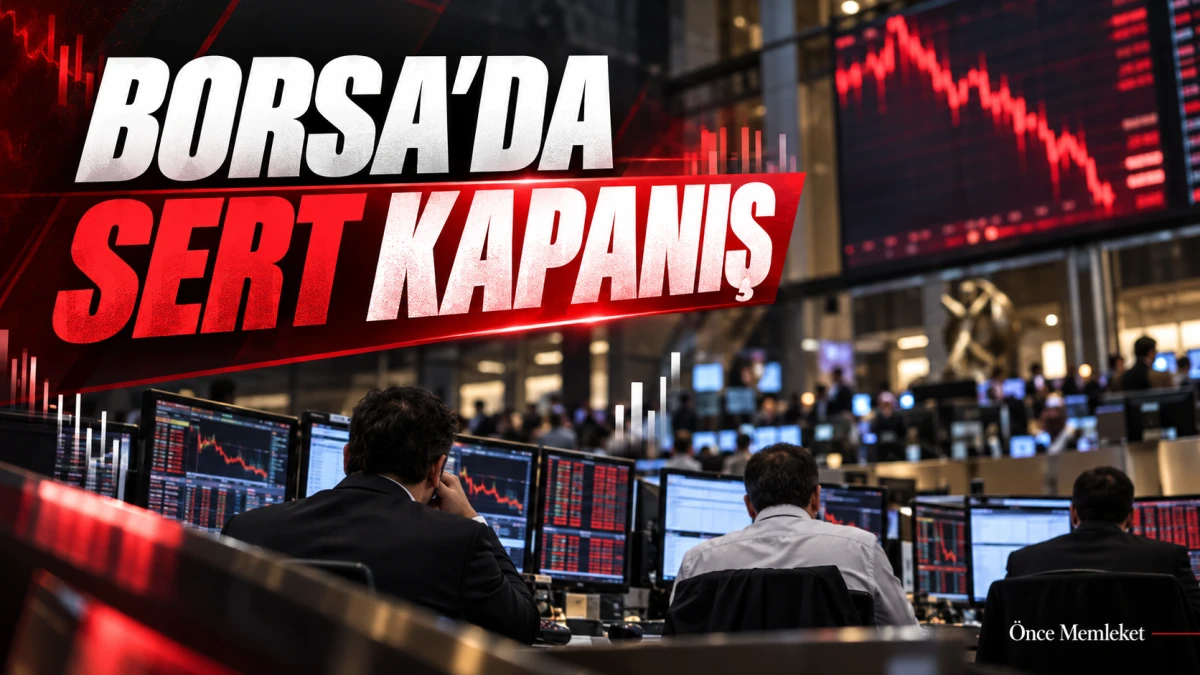 BIST 100&rsquo;de g&uuml;nl&uuml;k kayıp y&uuml;zde 2&rsquo;yi aştı