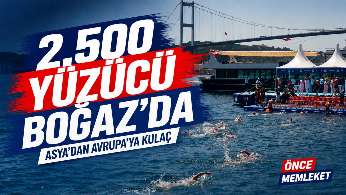 Boğaz&rsquo;da 2 bin 500 y&uuml;z&uuml;c&uuml;: Asya&rsquo;dan Avrupa&rsquo;ya kula&ccedil; attılar