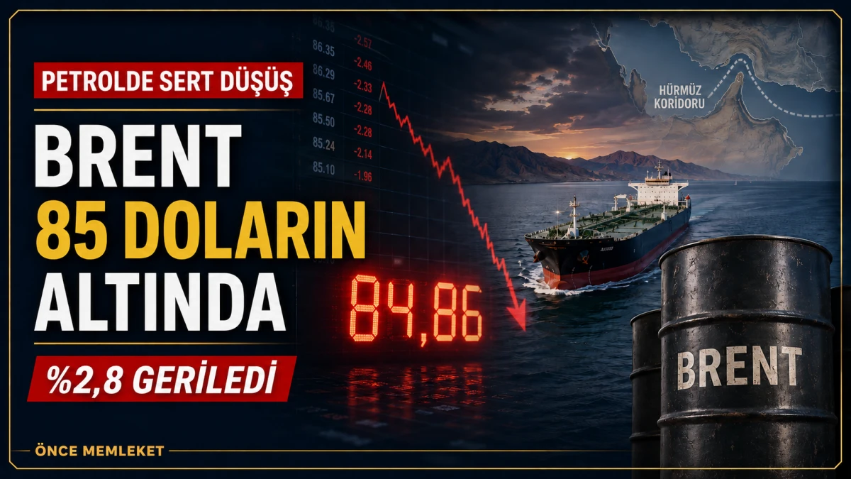 Brent petrol 85 doların altına geriledi: H&uuml;rm&uuml;z gelişmesi piyasayı hareketlendirdi