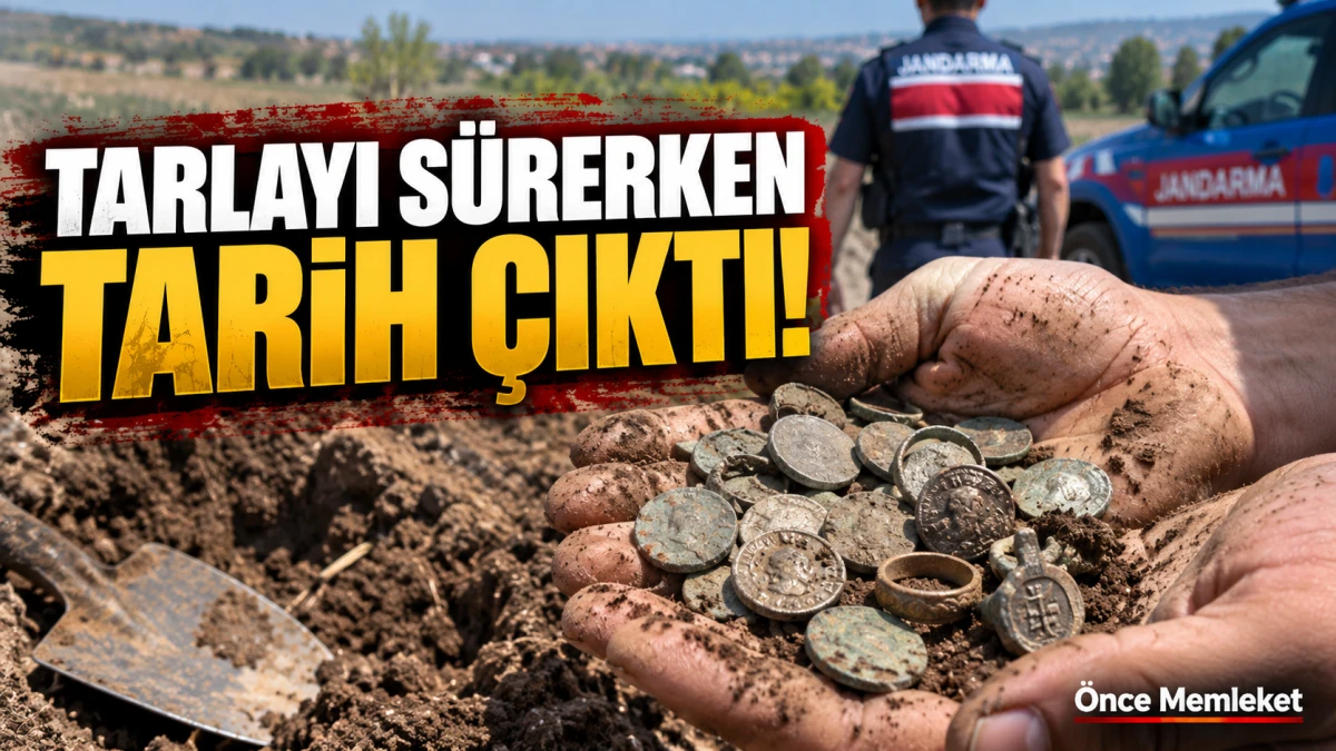 &Ccedil;atalca'da tarladan tarih &ccedil;ıktı: 52 Bizans eseri ele ge&ccedil;irildi