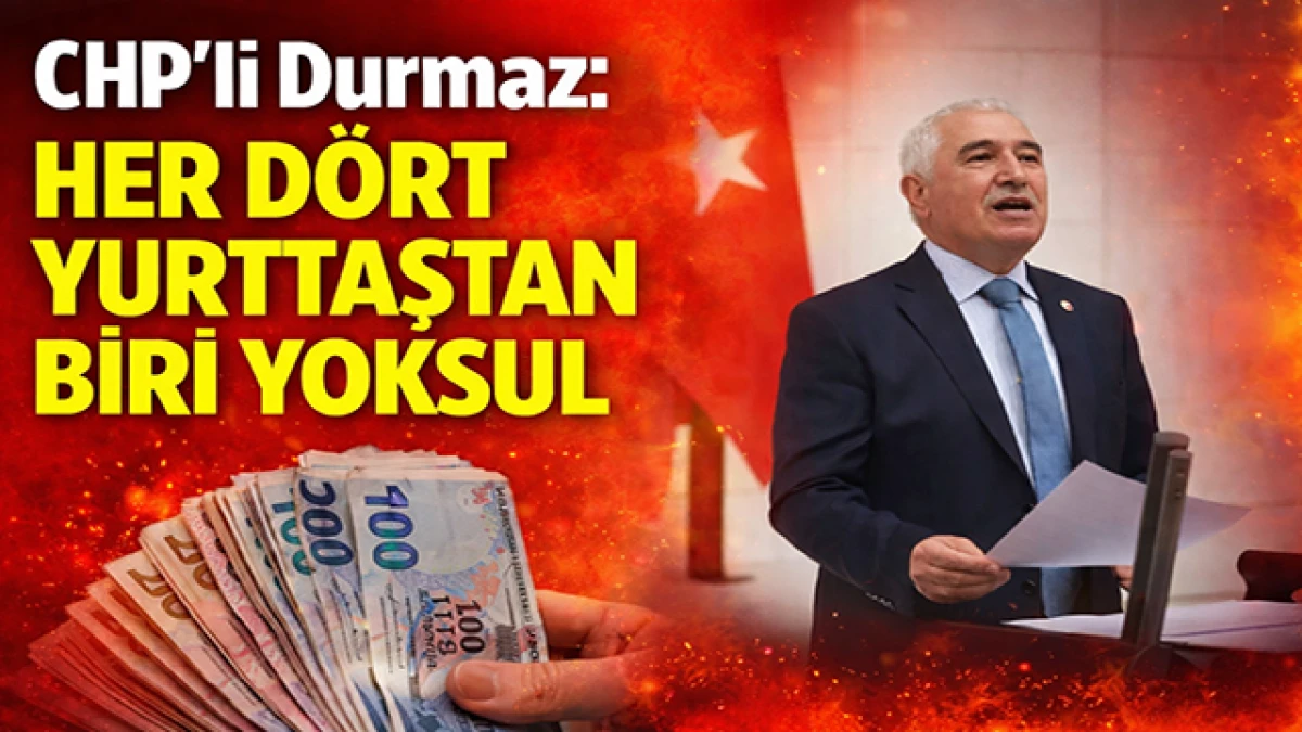 CHP&rsquo;den TBMM&rsquo;ye Yoksulluk Araştırma &Ouml;nergesi