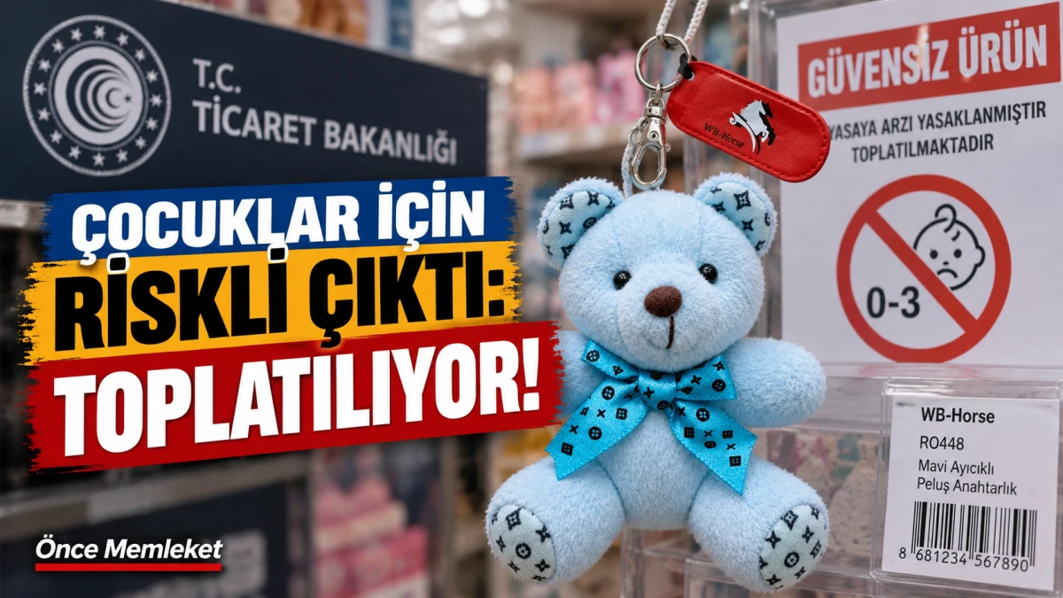 &Ccedil;ocuklar i&ccedil;in risk tespit edildi: Bakanlık bu &uuml;r&uuml;n&uuml; toplatıyor