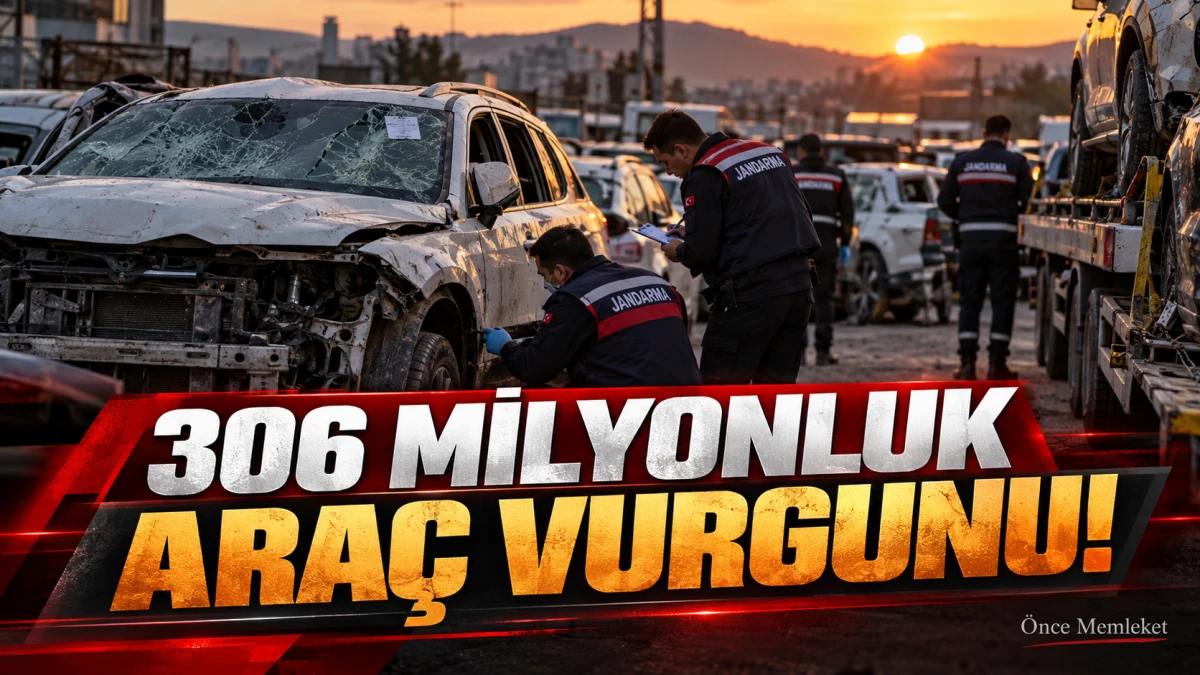 Depremde hasar g&ouml;ren ara&ccedil;larla ilgili 306 milyon liralık soruşturmada 14 g&ouml;zaltı