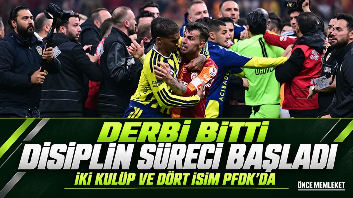 Derbinin Ardından PFDK Sevkleri: İki Kul&uuml;p ve D&ouml;rt İsim Disipline G&ouml;nderildi