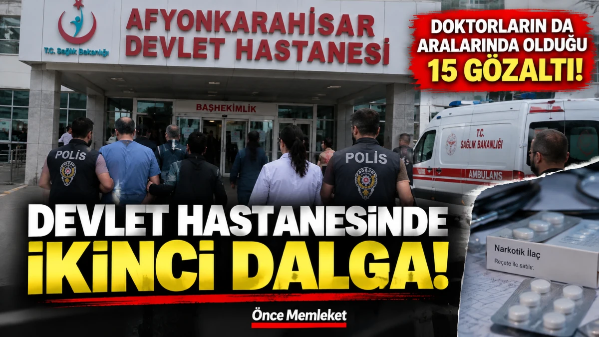 Devlet hastanesinde ikinci dalga: Doktorların da aralarında olduğu 15 g&ouml;zaltı