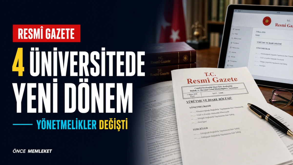 D&ouml;rt &uuml;niversitede eğitim ve sınav d&uuml;zenlemesi