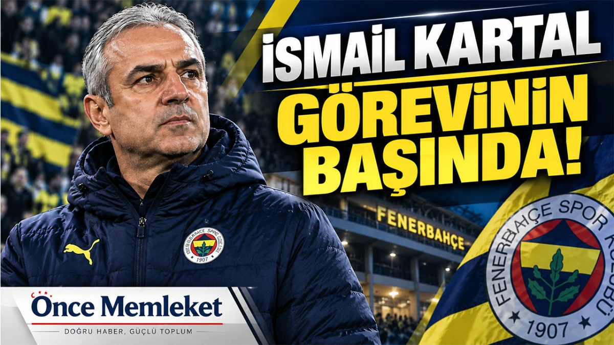 Fenerbah&ccedil;e'de İstifa Krizi Bitti: İsmail Kartal G&ouml;revinin Başında