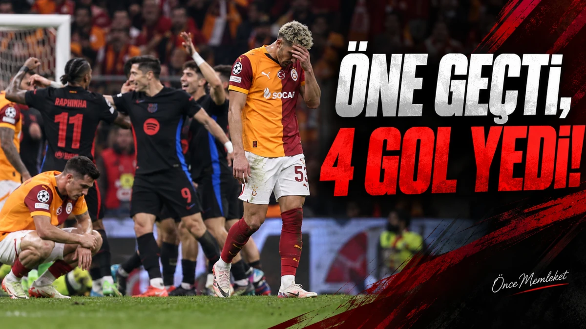 Galatasaray'a Barcelona karşısında ağır darbe: &Ouml;ne ge&ccedil;tiği ma&ccedil;ta 4 gol yedi!