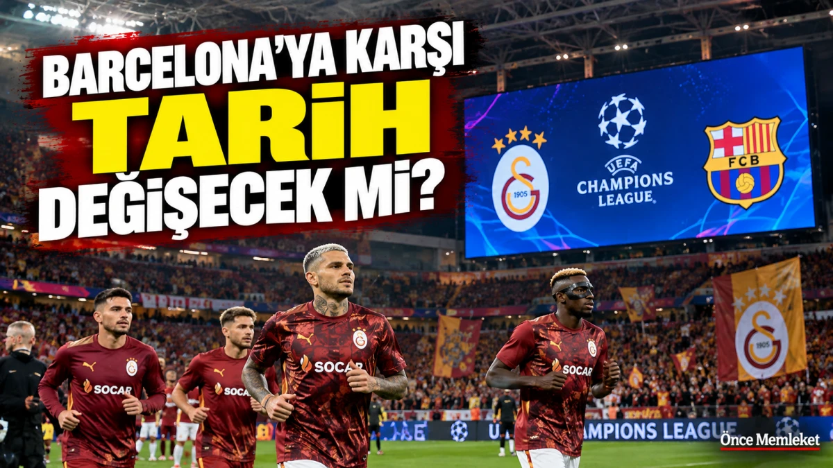Galatasaray&ndash;Barcelona ma&ccedil;ı &ouml;ncesi &ccedil;arpıcı tablo: 10 ma&ccedil;ta sadece 1 galibiyet!