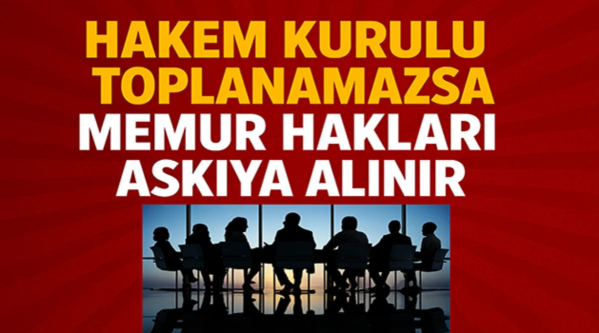 Hakem Kurulu Sendikasız Toplanamaz: Memur Zamları Tehlikede