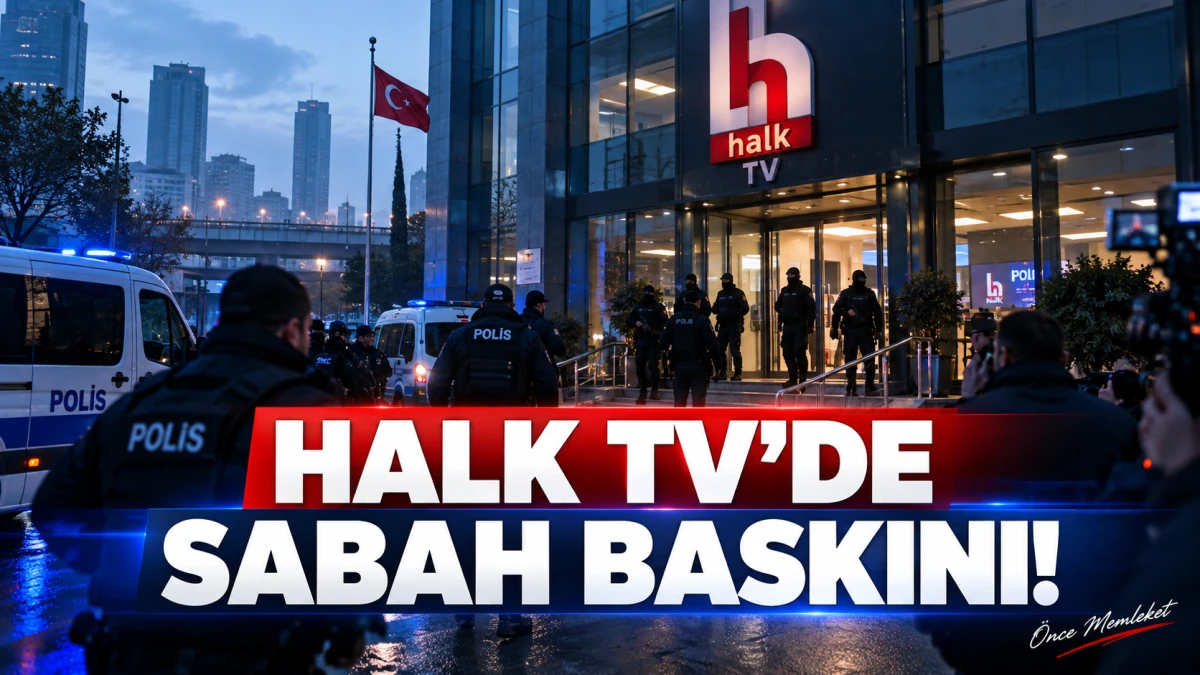 Halk TV'ye sabah baskını: Kayyum atandı, televizyon yayını durduruldu!