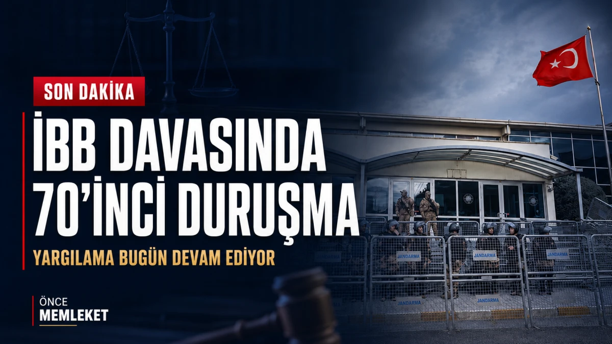 İBB davasında yargılama s&uuml;r&uuml;yor: G&ouml;zler 70&rsquo;inci duruşmada