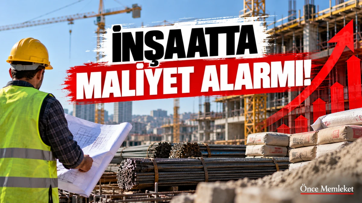 İnşaat maliyetlerinde y&uuml;kseliş s&uuml;r&uuml;yor: İş&ccedil;ilikte yıllık artış y&uuml;zde 31'i aştı