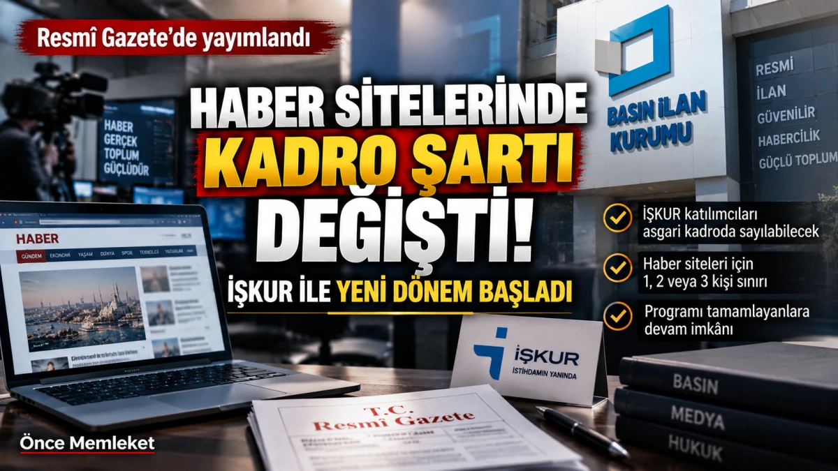 İnternet haber sitelerinde kadro hesabı değişti: İŞKUR &ccedil;alışanları i&ccedil;in yeni d&ouml;nem