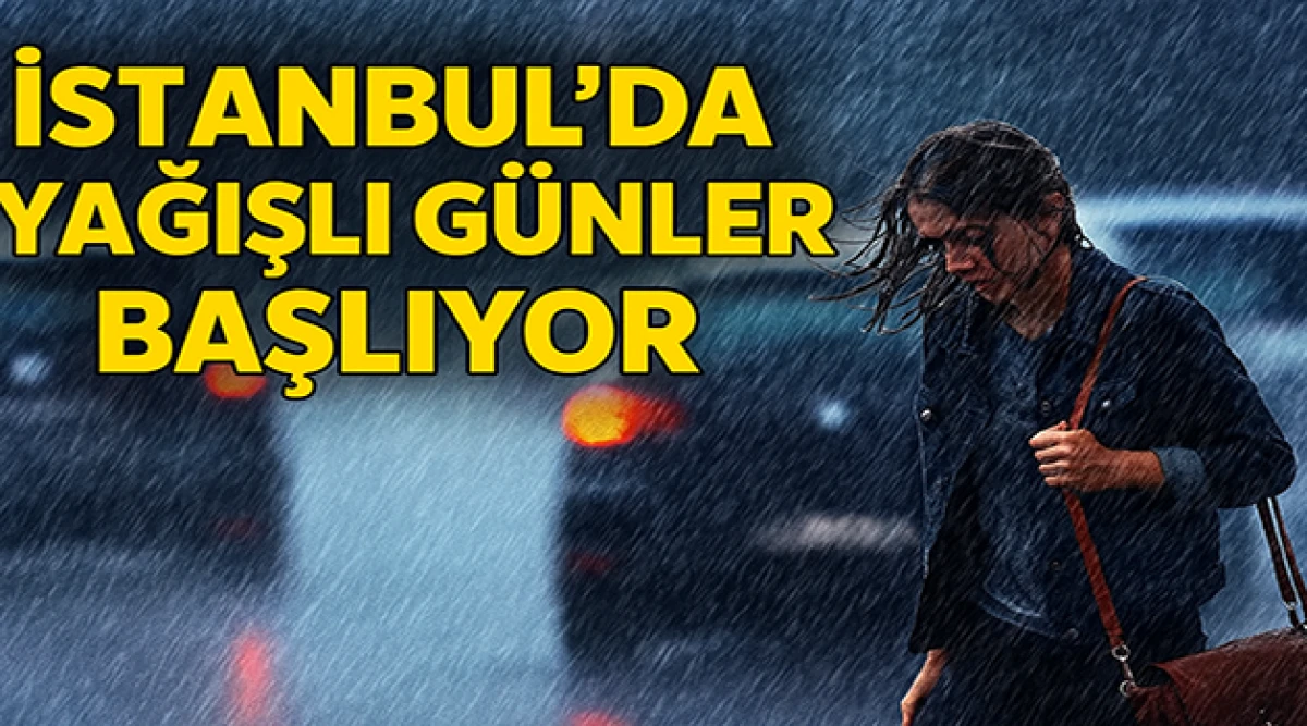 İstanbul’da Yağmur Geliyor: Perşembe ve Cuma Sağanak Bekleniyor