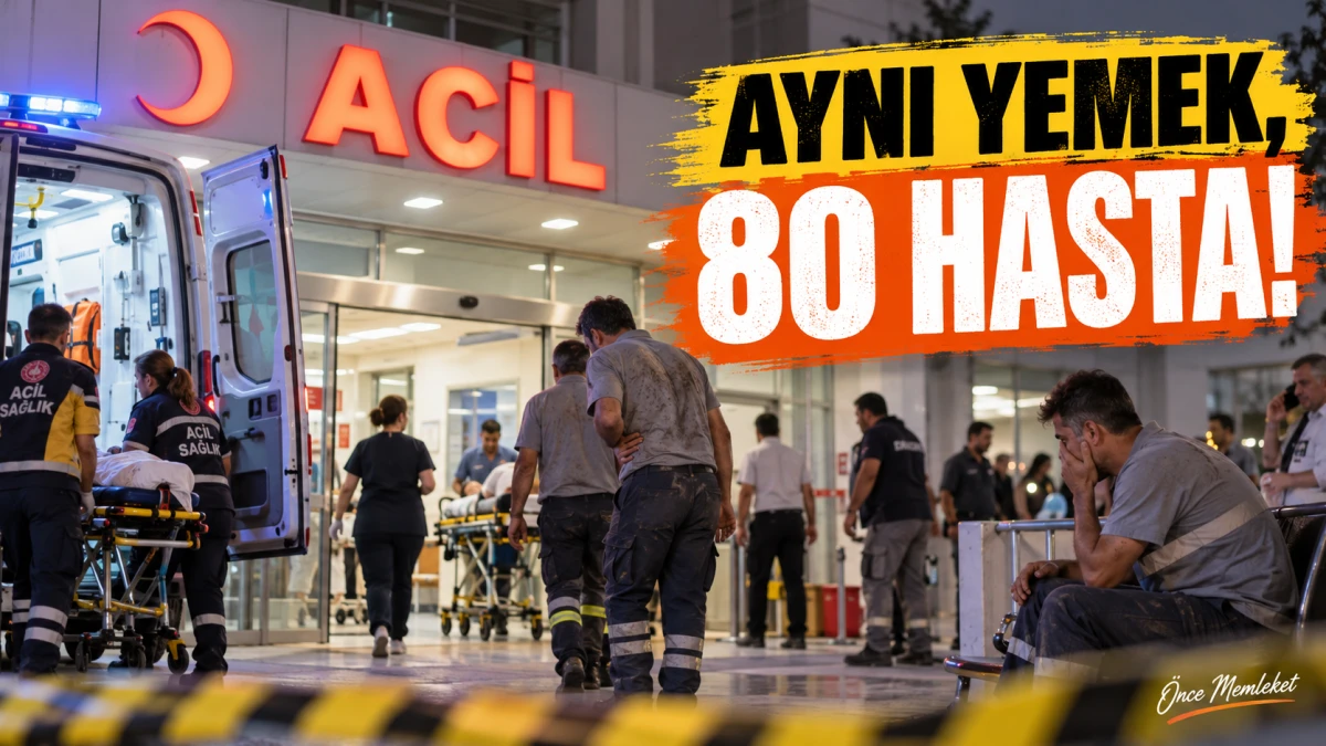 İzmir'de 80 iş&ccedil;i hastanelik oldu: Hepsinin ortak noktası aynı yemek firması!