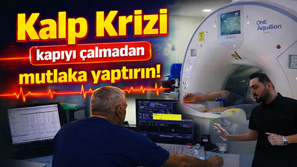 Kalp Krizi Kapıyı &Ccedil;almadan: KO&Uuml;&rsquo;de 10 Saniyelik Sanal Anjiyo