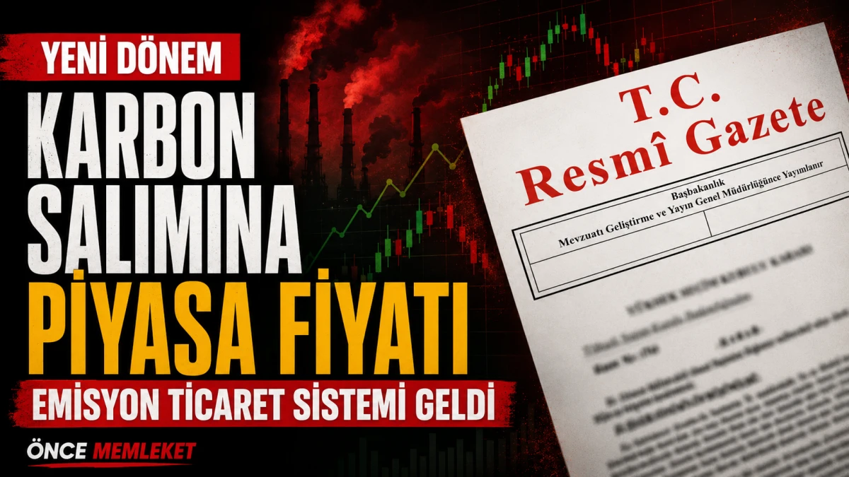 Karbon salımına piyasa &uuml;zerinden fiyat gelecek