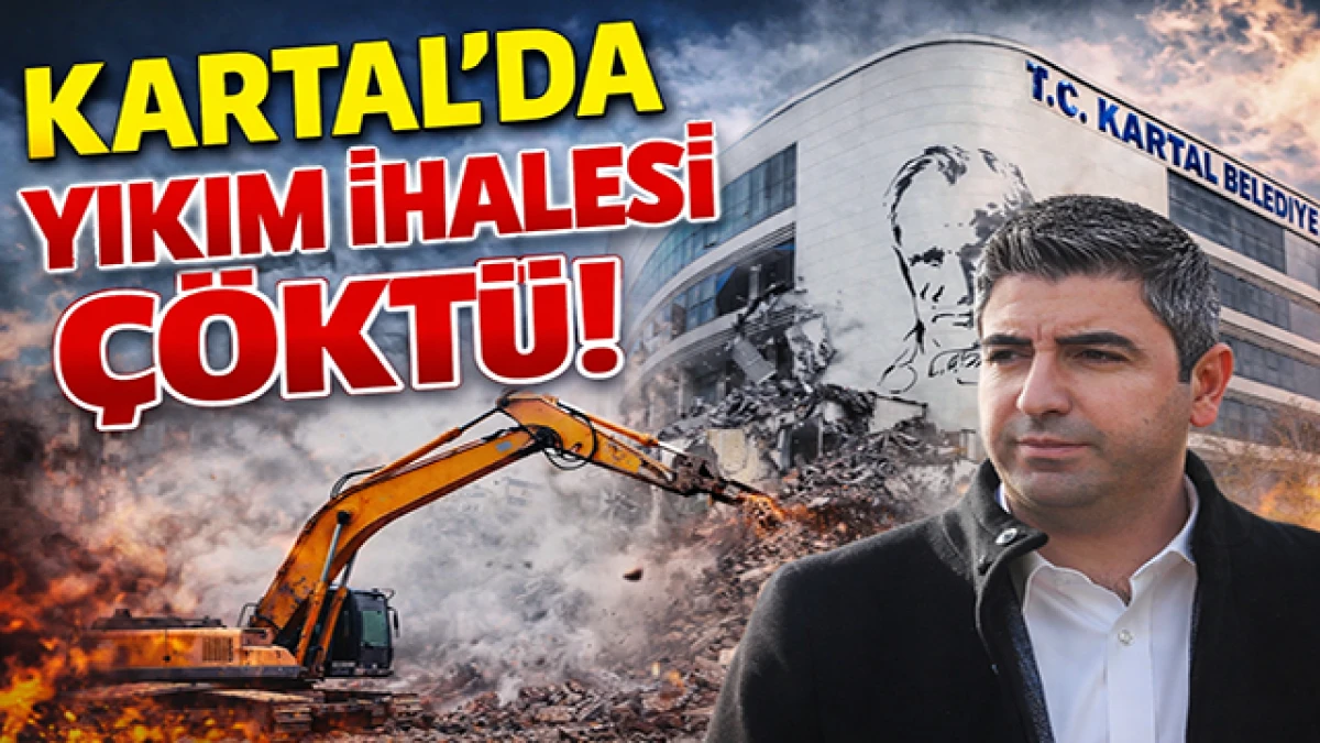 Kartal&rsquo;da Ka&ccedil;ak Yapılar İ&ccedil;in Kriz