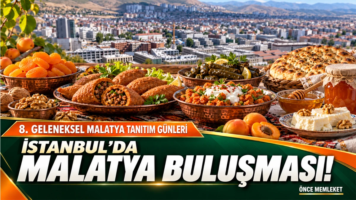 Malatya İstanbul&rsquo;a Geliyor: Tanıtım G&uuml;nleri Atat&uuml;rk Havalimanı Millet Bah&ccedil;esi&rsquo;nde