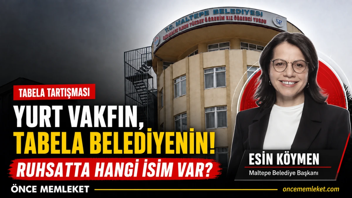 Maltepe Belediyesinin &ldquo;YURDUMUZ&rdquo; dediği Yurt Kimin?