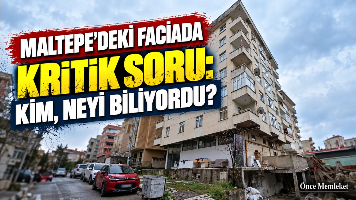 Maltepe&rsquo;deki bina &ccedil;&ouml;k&uuml;ş&uuml;, olası sorumlulukları g&uuml;ndeme getirdi
