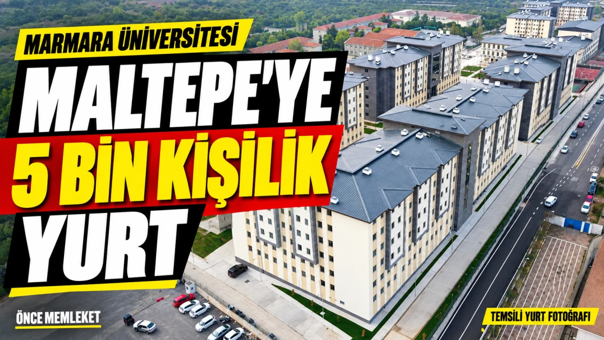Maltepe&rsquo;ye 5 bin kişilik &ouml;ğrenci yurdu yapılacak