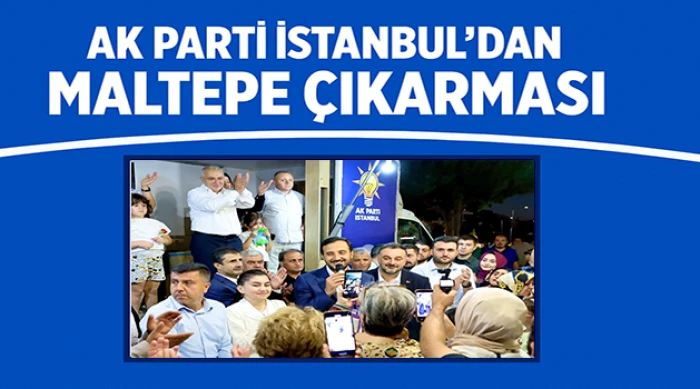 Mevlid Kandili’nde AK Parti’den Maltepe Ziyareti