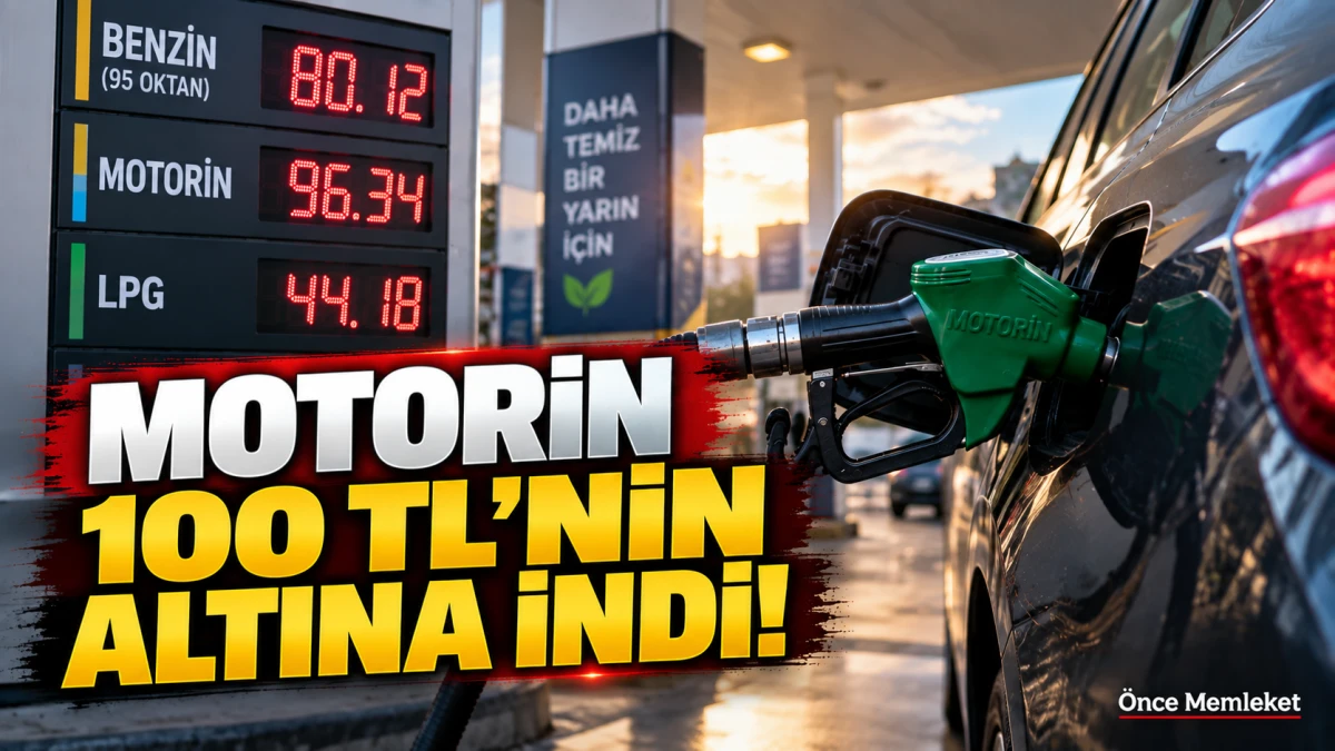 Motorinde tabela değişti: 4,09 TL indirim pompaya yansıdı