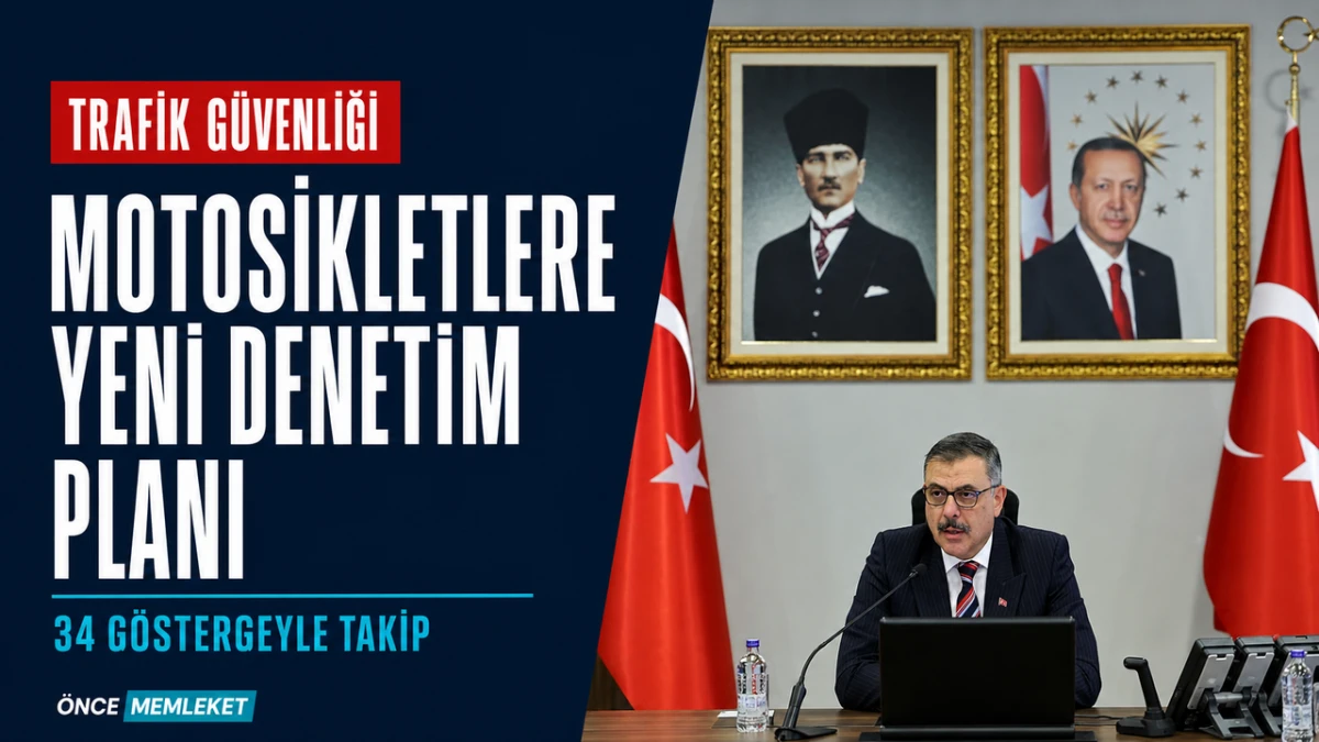 Motosikletlere yeni denetim planı: 34 performans g&ouml;stergesi belirlendi