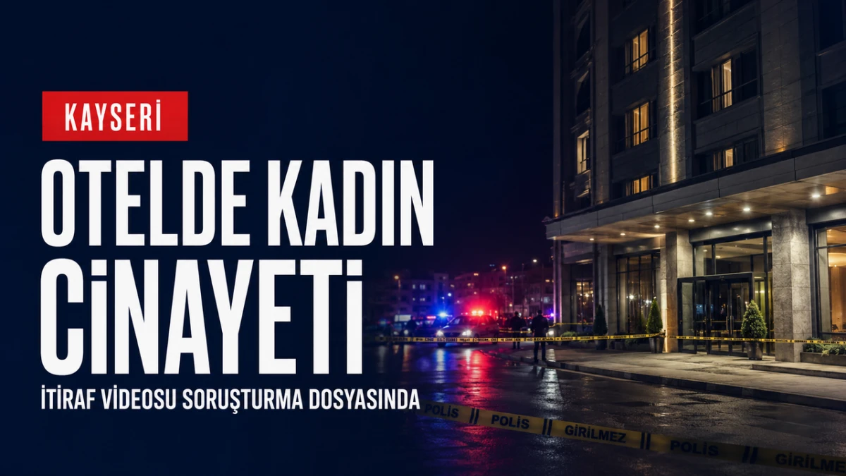 Otel odasında kadın cinayeti: Ş&uuml;phelinin &ccedil;ektiği itiraf videosu ortaya &ccedil;ıktı