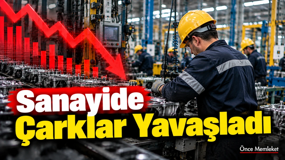 Sanayide &uuml;retim geriledi: T&Uuml;İK'in ağustos verileri ekonomideki yavaşlamayı g&ouml;sterdi