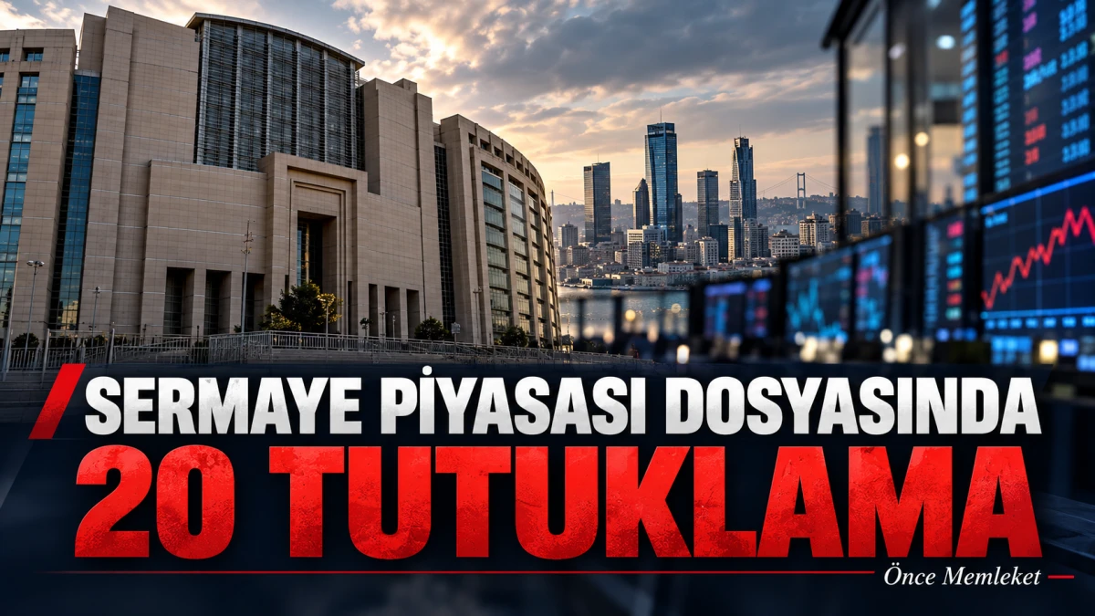 Sermaye piyasası soruşturmalarında 20 ş&uuml;pheli tutuklandı